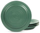 Stone Lain Orbit Stoneware Salad Plate Set of 4, Green