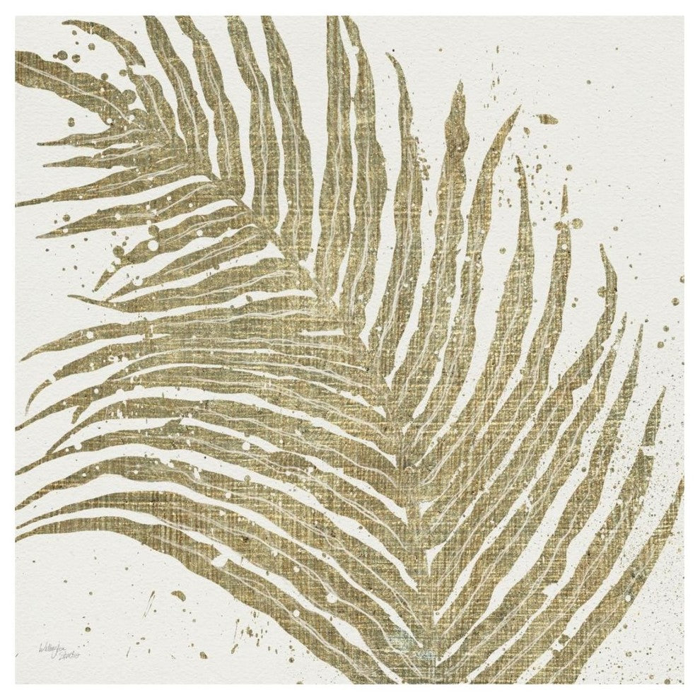"Gold leaves I" Digital Paper Print by Wellington Studio, 20"x20"