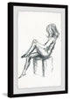 "Getting Ready II" Framed Painting Print, 16"x24"
