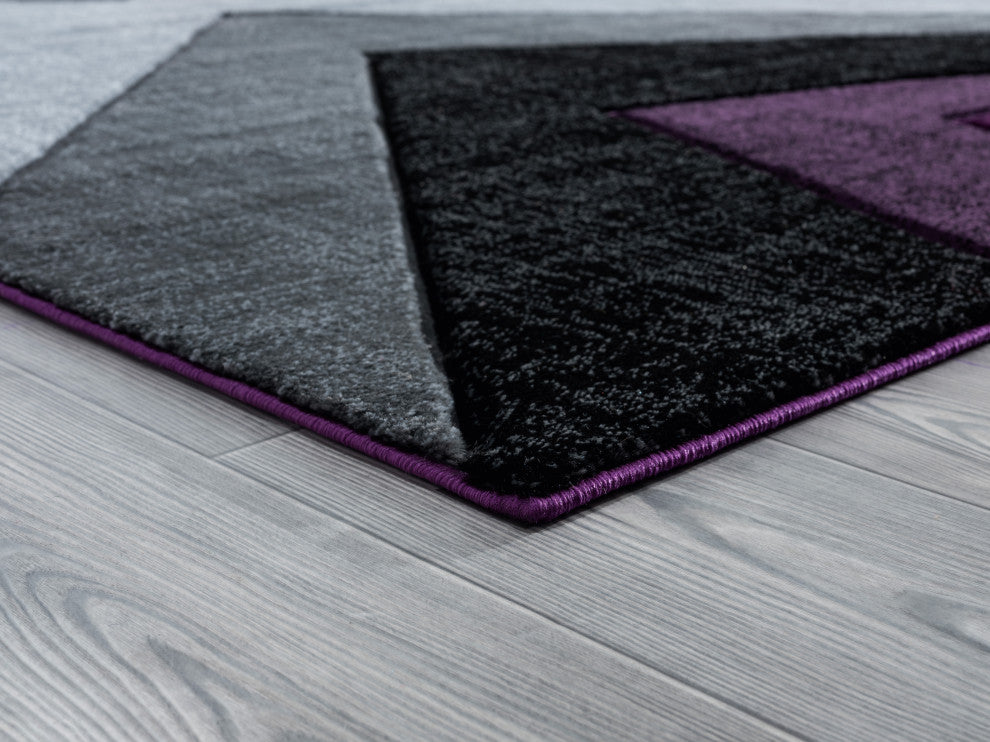 United Weavers Bristol Zine Plum Area Rug 7'10x10'6