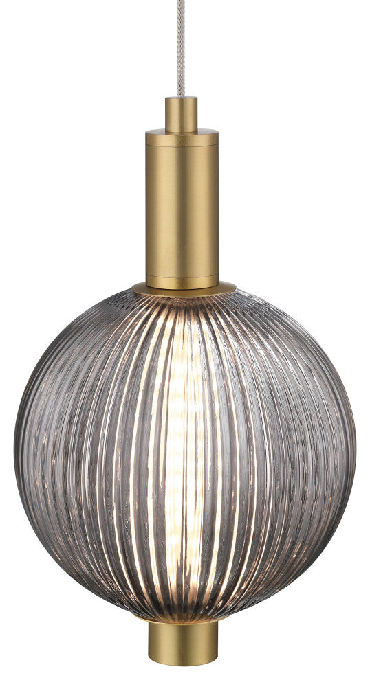Palmas 10" LED Pendant, Gold