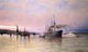 Cornelis Christiaan Dommelshuizen A View Of New York Harbor Gallery Wrap Canvas