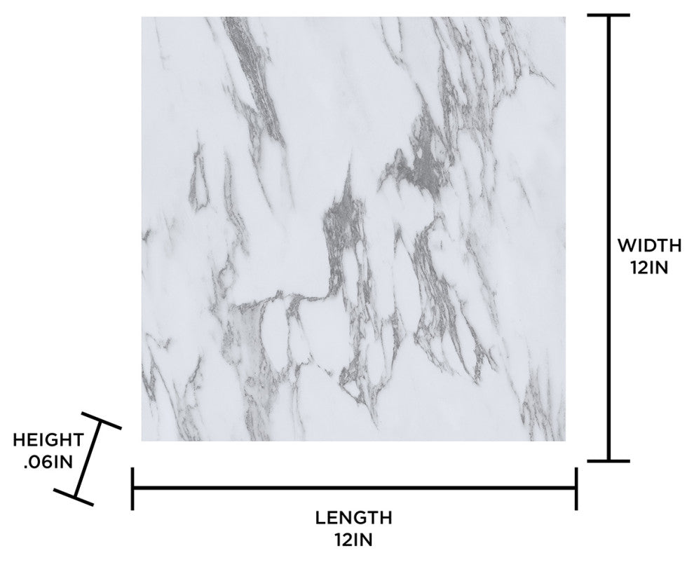 Opaline Peel and Stick Floor Tiles, Box