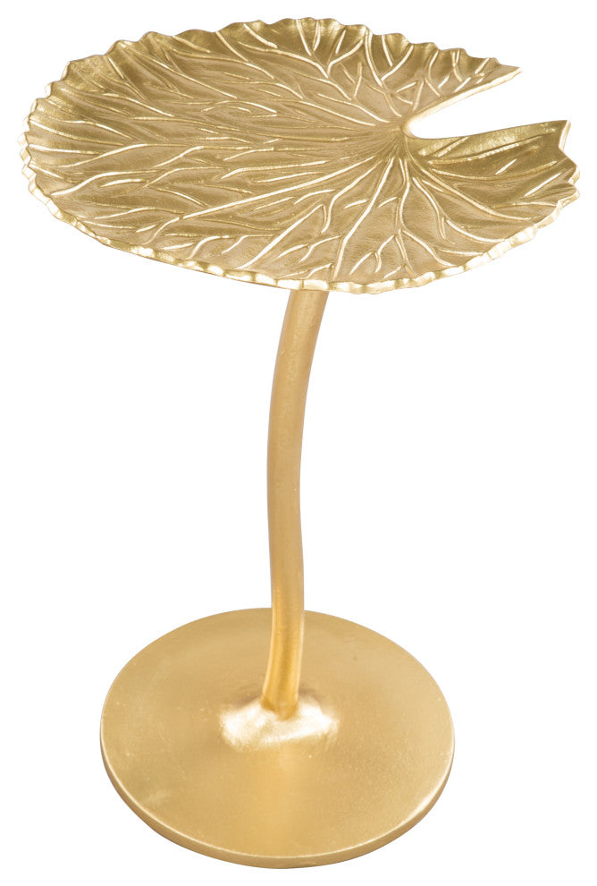 Lily Side Table Gold