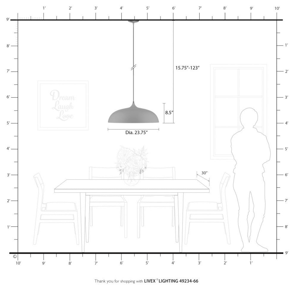 Amador 3 Light Brushed Aluminum With Polished Chrome Accents Large Pendant