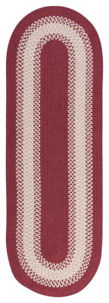 Colonial Mills Rug North Ridge Berry Runner, Oval