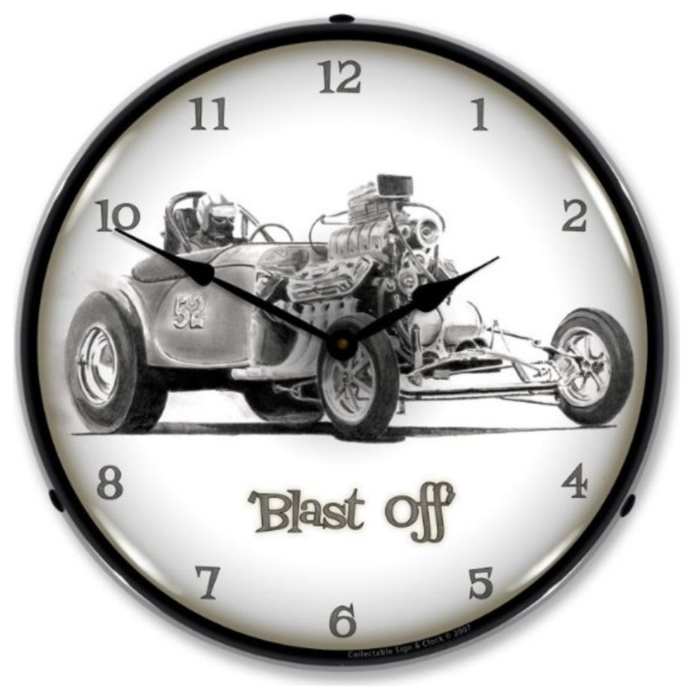 TO711160 Blast Off Clock