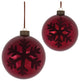 Snowflake Ball Ornament, 6-Piece Set