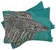 Deny Designs Valentina Ramos Beta Fish Pillow Shams, Queen