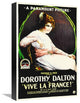"Vive La France" Stretched Canvas Giclee by Hollywood Photo Archive, 12x18"