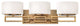 Bath Lanza 3-Light, Brushed Bronze