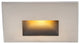 LEDme Amber Color LED Step And Wall Light In Brushed Nickel