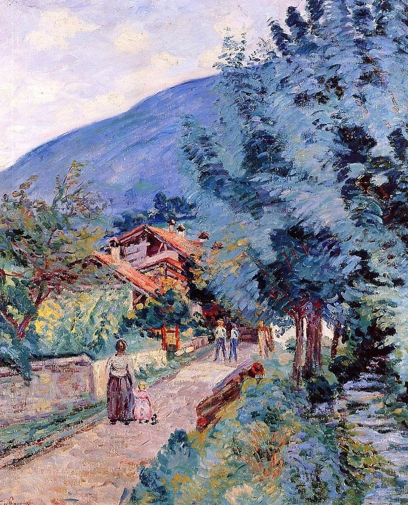 Armand Guillaumin Rue de la Scierie, Pontcharra Wall Decal