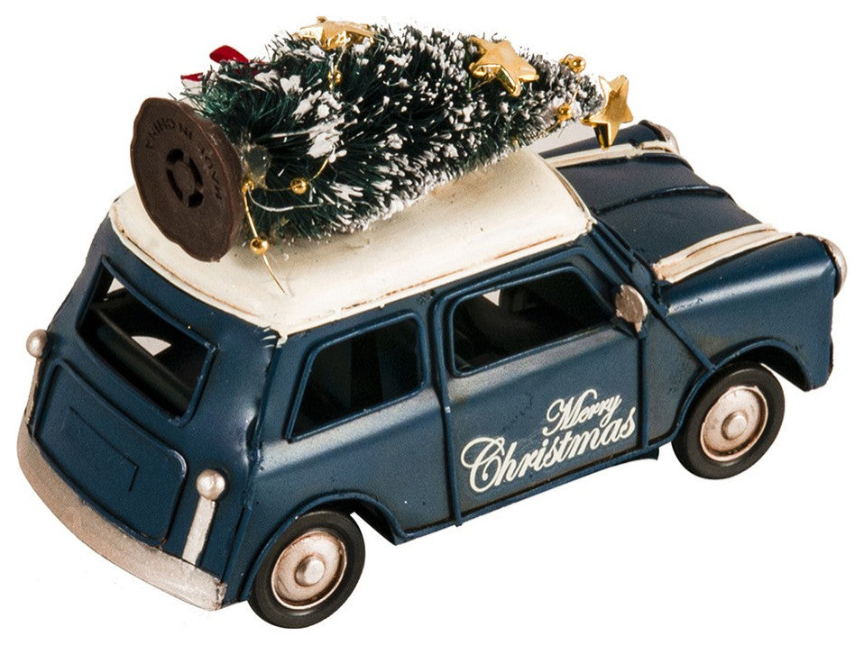 c19060s Mini Cooper Christmas Sculpture