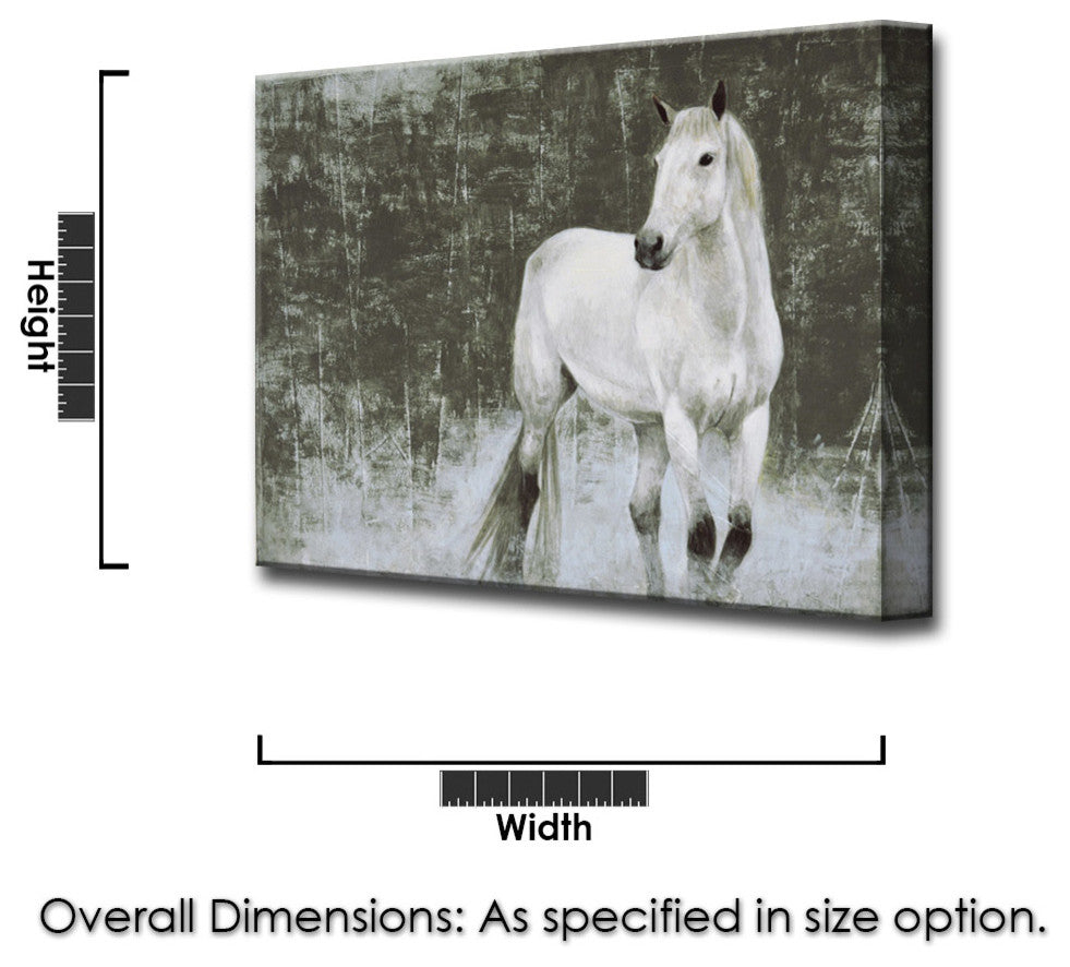 Ready2HangArt 'Winter' by Norman Wyatt Jr. Canvas Art, 20" Hx30" W