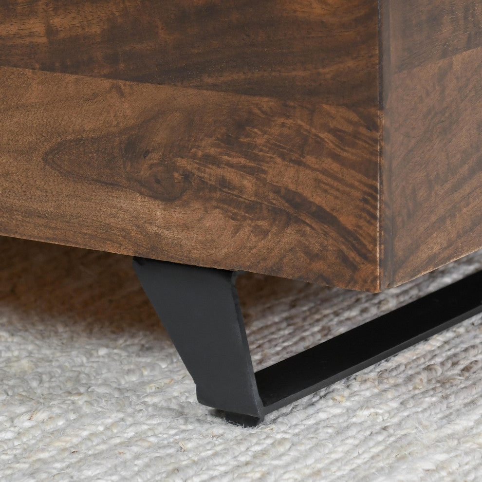 Axis 46" Storage Trunk by Kosas Home, Dark Brown