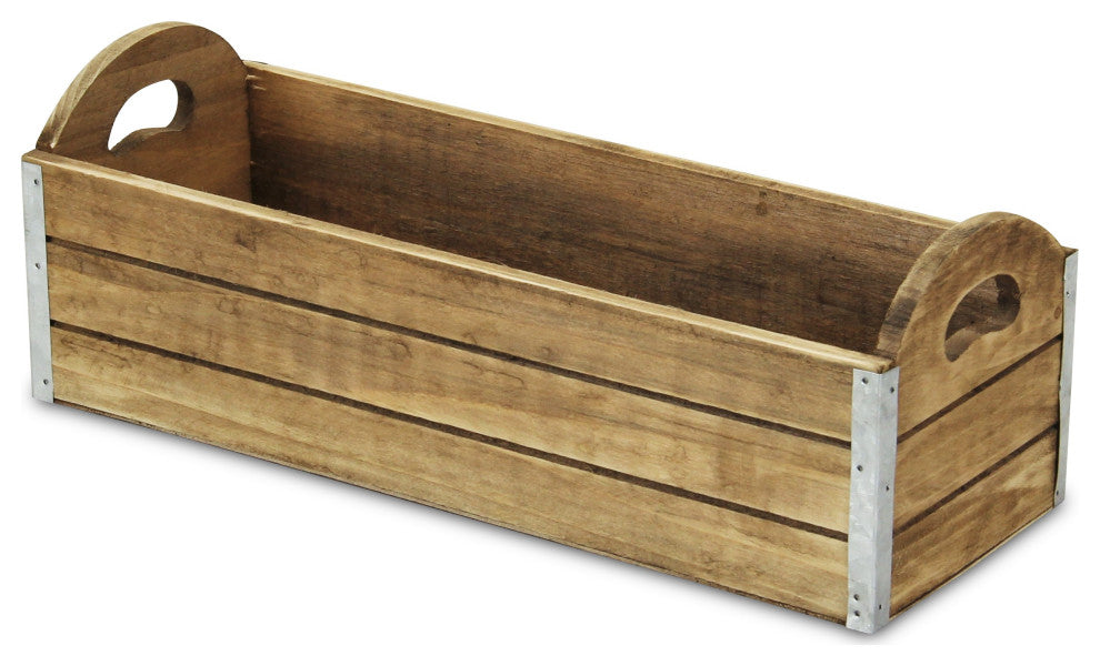 Rectangular Wooden Box Planter
