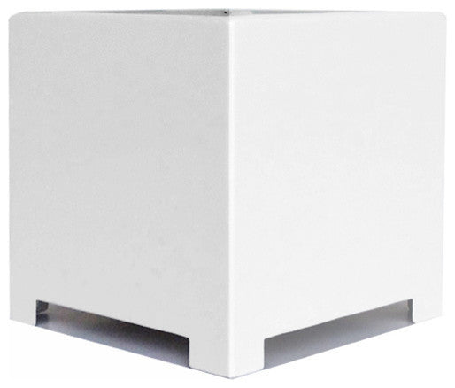 Alora Cube Planter, White, Extra Large