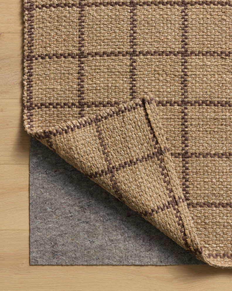 Chris Loves Julia x Loloi Fletcher Natural / Brown 2'-3" x 3'-9" Runner Rug