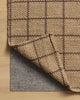 Chris Loves Julia x Loloi Fletcher Natural / Brown 2'-3" x 3'-9" Runner Rug