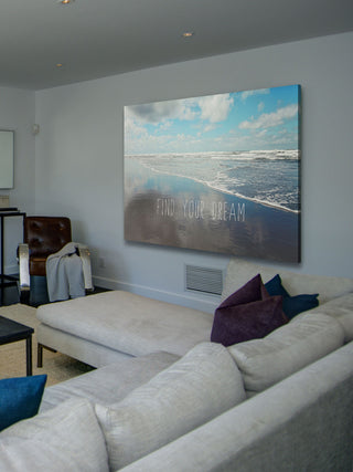 "Find Your Dream" Print on Canvas by Sylvia Cook