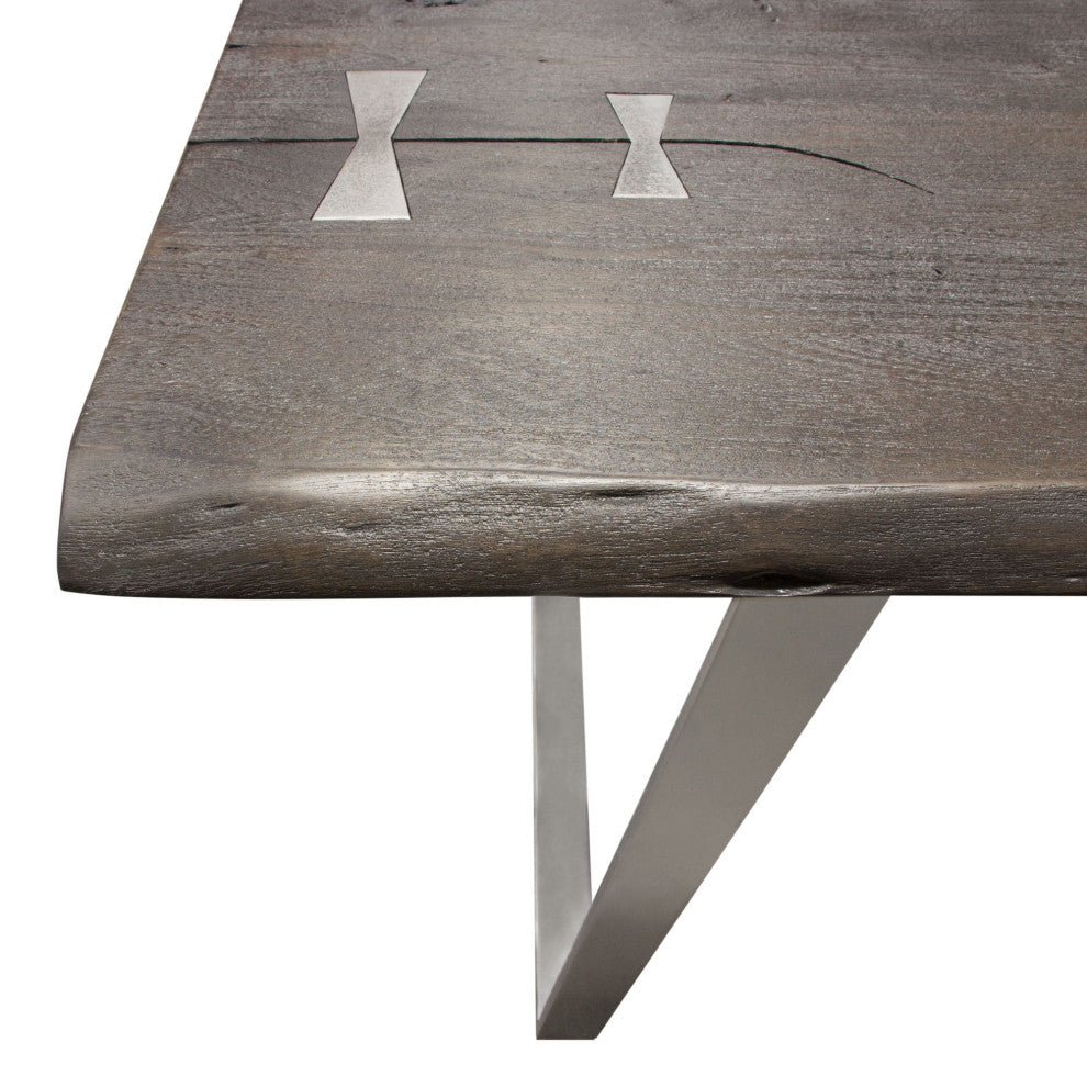 Titan Dining Table, Espresso Finish