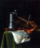 William Michael Harnett Still Life With a Violin Wall Decal