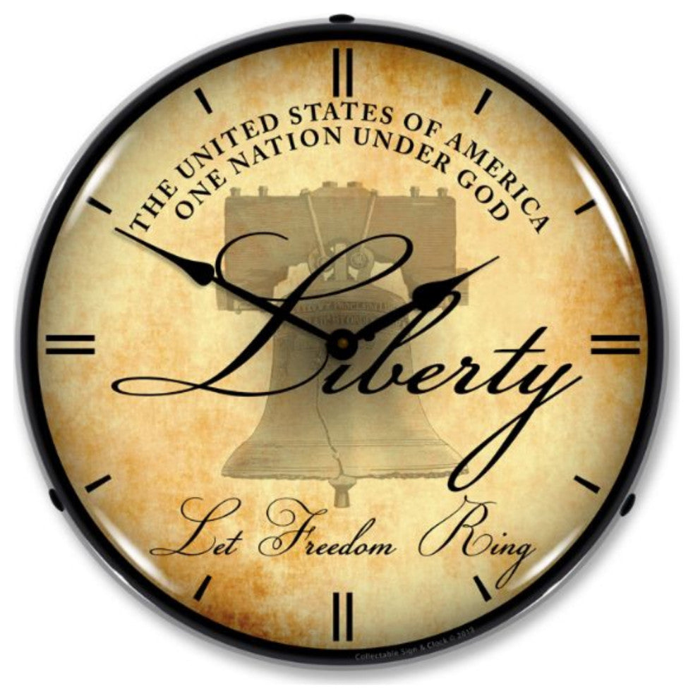 RE1312482 Liberty Bell Clock
