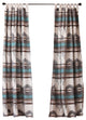 Badlands Southwest Striped Curtain Drape Set