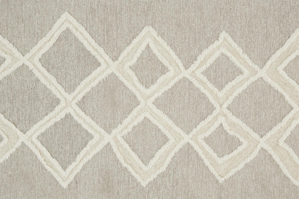 Weave & Wander Elika Brown 5'x8' Hand Tufted Area Rug