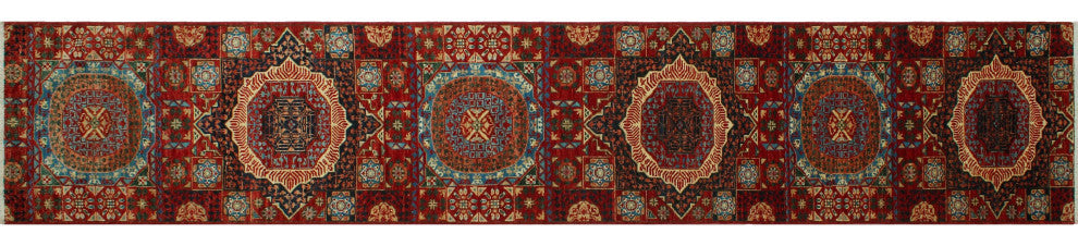 Aria Fine Chobi Koroush Red Runner, 2'8x14'3