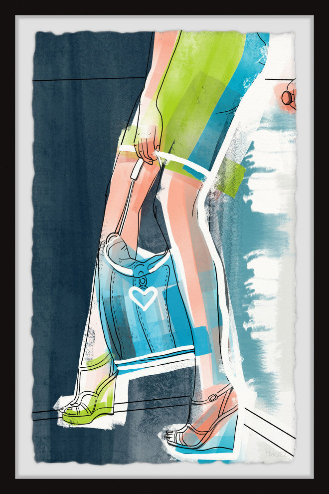 "Perfect Pair" Framed Painting Print, 20x30