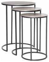 Uttermost Erik Metal Nesting Tables Set of 3 25057