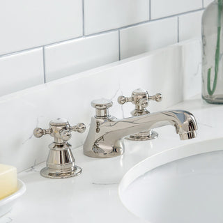 48" Wide Pure White Single Sink Quartz Carrara Bathroom Vanity
