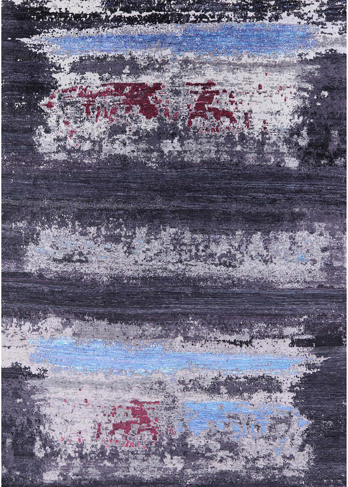 Ahgly Company Indoor Rectangle Mid-Century Modern Area Rugs, 2' x 4'
