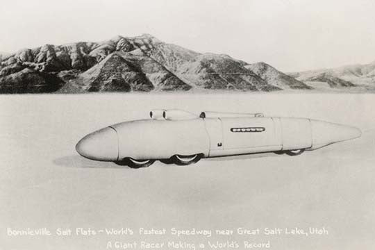 Bonnieville Salt Flats - Framed Paper Poster 20" x 30"