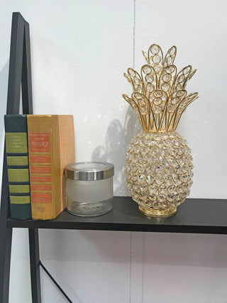 Crystal Gold Pineapple With votive