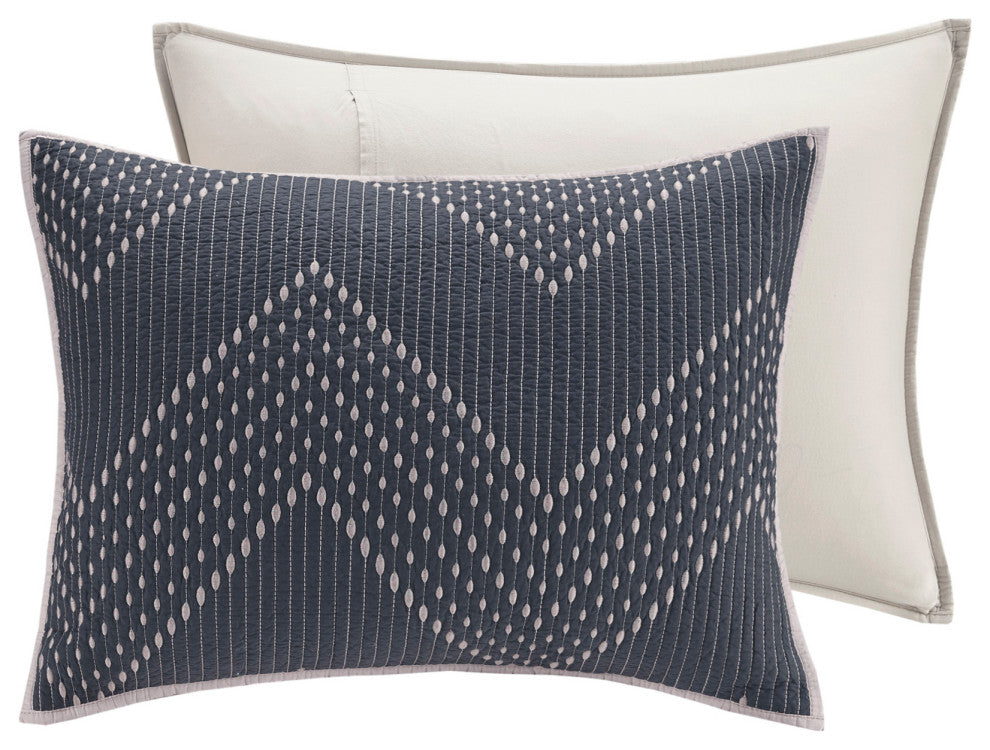 INK+IVY Pomona 3 Piece Coverlet Mini Set, King/California King