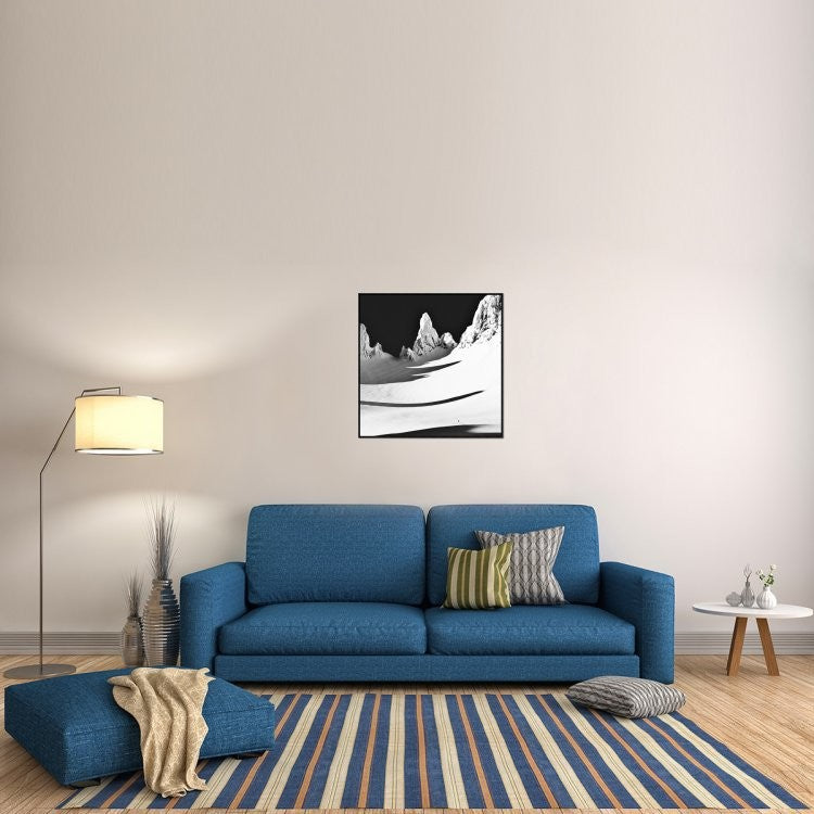 "Small And Big" Framed Canvas Giclee by Asmund Keilen, 31x31"