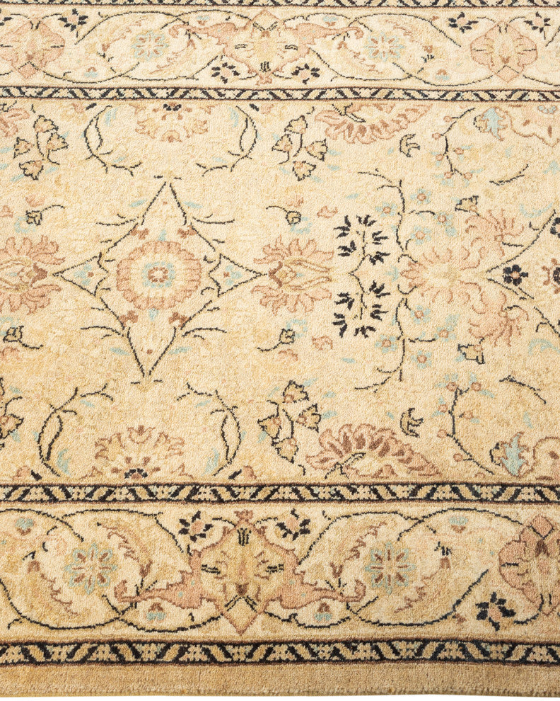 Mogul, One-of-a-Kind Hand-Knotted Area Rug Ivory, 2'6"x11'3"