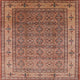 Ahgly Company Indoor Square Mid-Century Modern Area Rugs, 8' Square