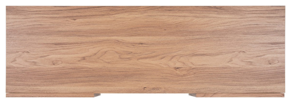 Safavieh Ophelia 2 Door 2 Shelf Media Stand, Oak/Natural