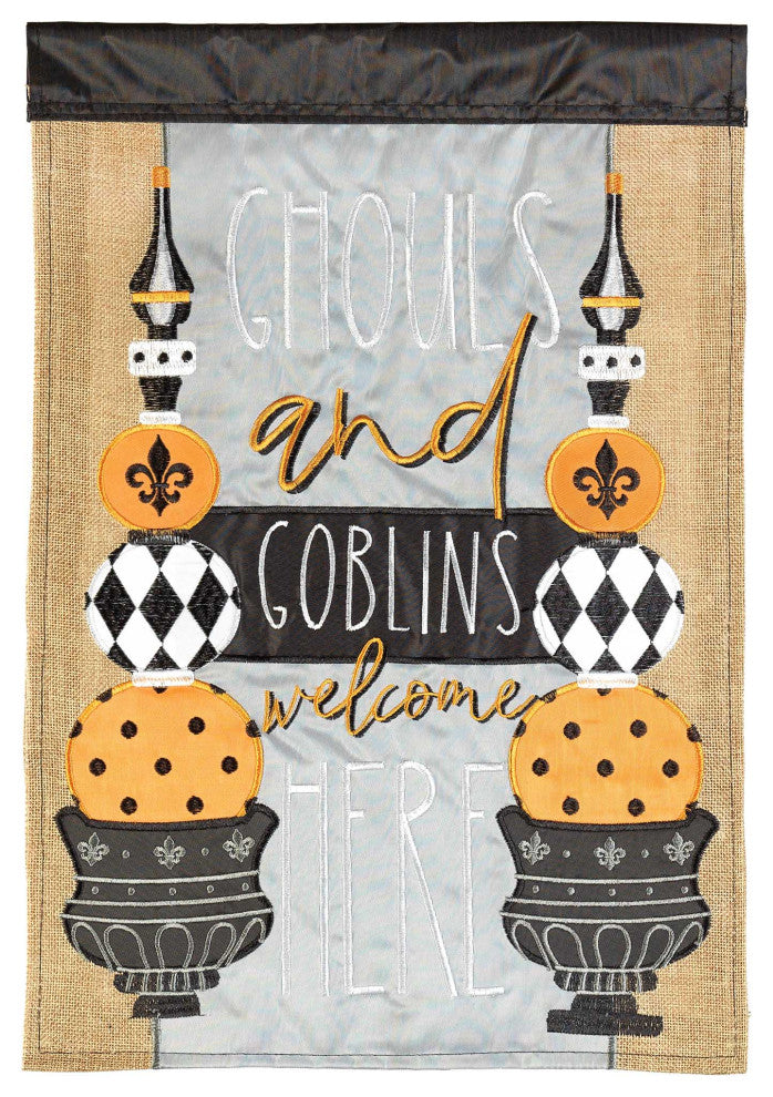 Ghouls And Goblins Welcome Fld, Garden