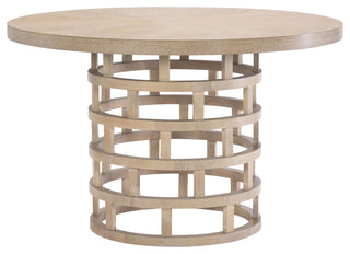 Biscayne Complete Round Pedestal Table