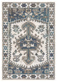 Surya Skagen SKG-2306 7'10"x10'2" Rug, Teal/Navy/Gray/Tan/Silver Gray/White