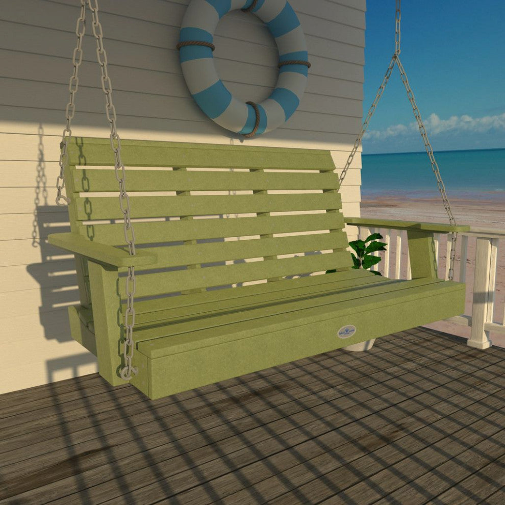 Riverside Porch Swing 4'', Palm Green