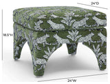 Raji Ottoman, Olive Green