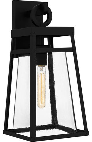 Quoizel GFY8409MBK 1-Light Outdoor Wall Mount, Godfrey