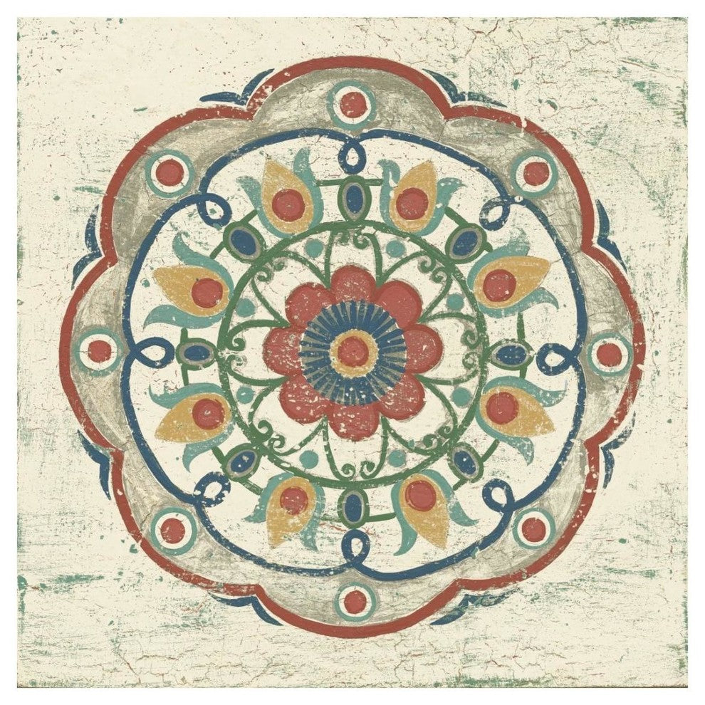 "Lakai Circle IV Neutral" Digital Paper Print by Kathrine Lovell, 26"x26"