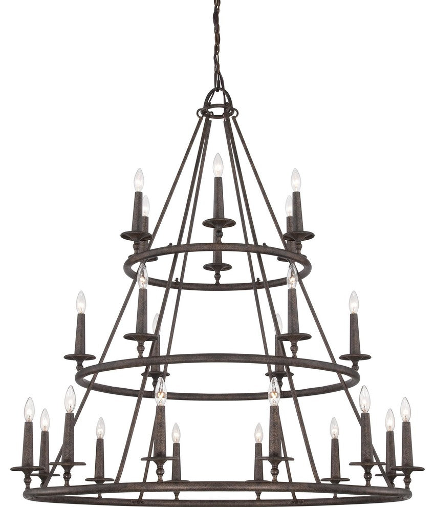 Quoizel VYR5024ML 24 Light Chandelier Voyager Malaga
